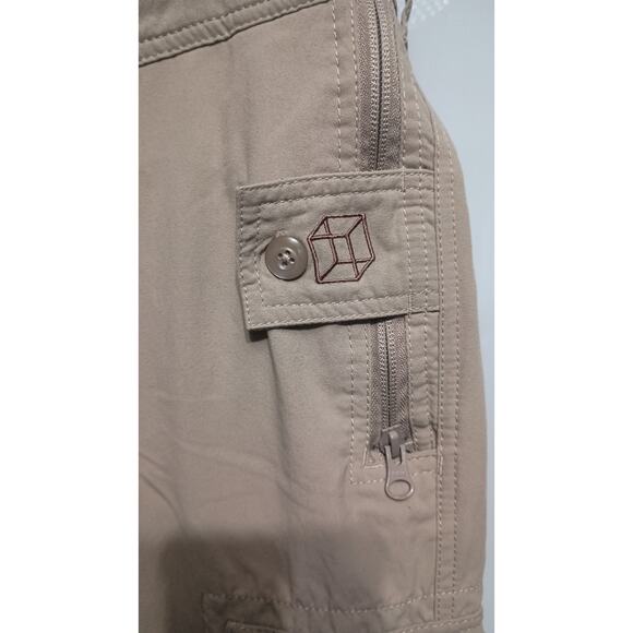 Clothing Arts pic pocket proof pants Travelercargo zip snap survival Mens 34x30 - Picture 3 of 11